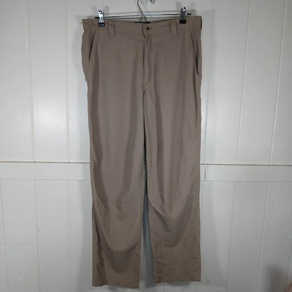 Eddie Bauer Other - Rail Riders Pants Mens 32x30 Tan Skating Performance Trousers
